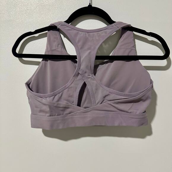 Gymshark Purple Crossover Sports Bra - Picture 2 of 3